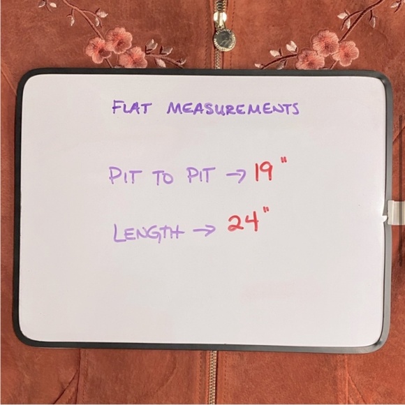 Vintage Guillaume Coral Orange Full Zip Embroidered Suede Jacket M - Picture 6 of 11